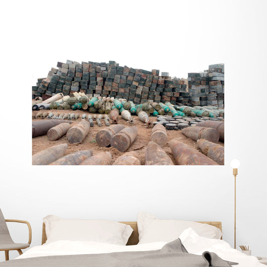 Weapons Cache Wall Decal Design 2