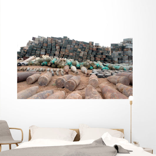 Weapons Cache Wall Decal Design 2