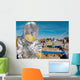 Airman Waits to Process Wall Decal