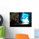 Technician Welds Metal Together Wall Decal