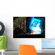 Technician Welds Metal Together Wall Decal