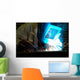 Technician Welds Metal Together Wall Decal