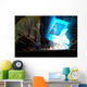 Technician Welds Metal Together Wall Decal