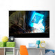Technician Welds Metal Together Wall Decal