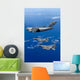 F-15b Eagles Escort First Wall Decal Design 2