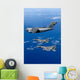 F-15b Eagles Escort First Wall Decal Design 2
