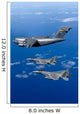 F-15b Eagles Escort First Wall Decal Design 2