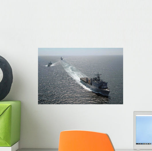 Amphibious Dock Landing Ship Wall Decal