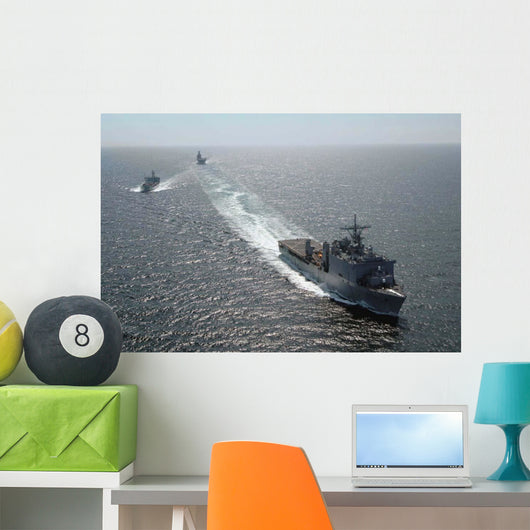 Amphibious Dock Landing Ship Wall Decal