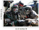 Soldiers Check Their Airman's Wall Decal