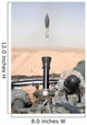 Mortar Is Fired from Wall Decal