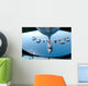 Kc-135 Stratotanker Refuels B-52 Wall Decal
