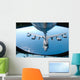 Kc-135 Stratotanker Refuels B-52 Wall Decal