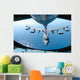 Kc-135 Stratotanker Refuels B-52 Wall Decal