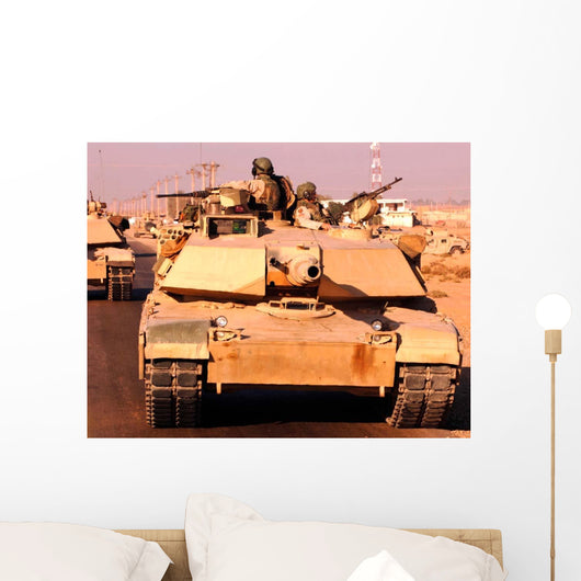 Tankers Return Safely to Wall Decal