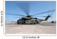 Mh-53e Sea Dragon Helicopter Wall Decal