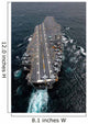 Nimitz-class Aircraft Carrier Uss Wall Decal Design 1
