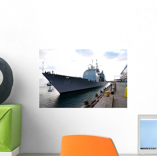 Guided-missile Cruiser Uss Philippine Wall Decal