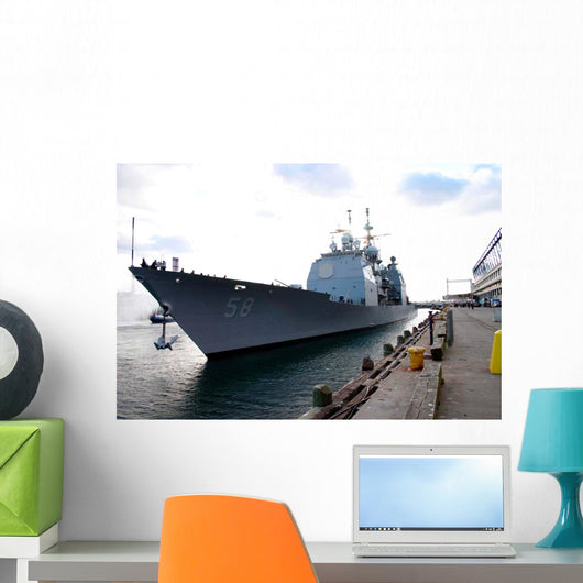 Guided-missile Cruiser Uss Philippine Wall Decal
