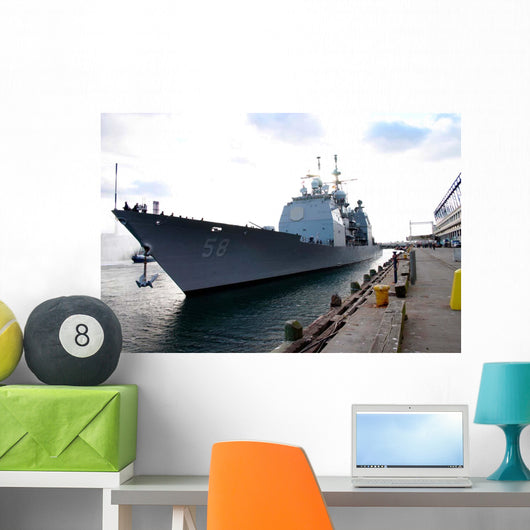 Guided-missile Cruiser Uss Philippine Wall Decal