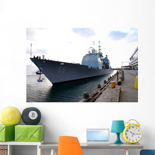 Guided-missile Cruiser Uss Philippine Wall Decal