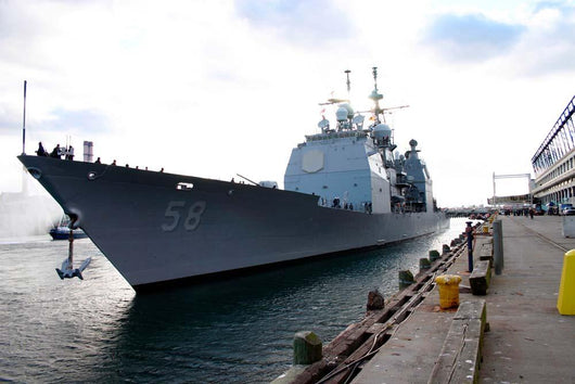 Guided-missile Cruiser Uss Philippine Wall Decal