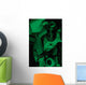 Captain Tests His Night Wall Decal