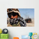 Us Marines Set Security at Wall Decal
