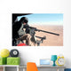 Us Marine Checks out Wall Decal