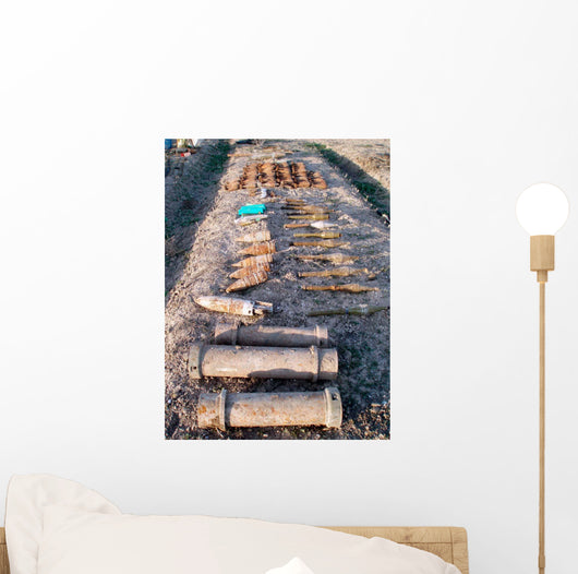 Weapons Cache Wall Decal Design 1