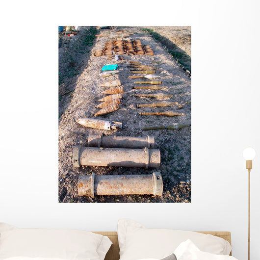 Weapons Cache Wall Decal Design 1