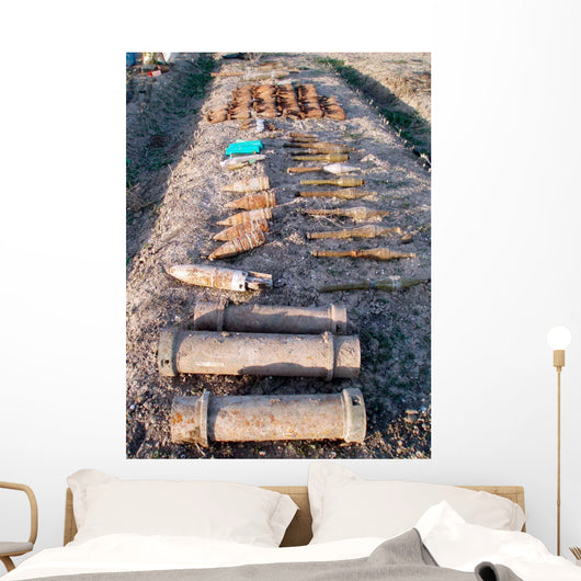 Weapons Cache Wall Decal Design 1