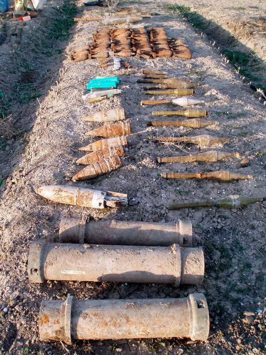 Weapons Cache Wall Decal Design 1