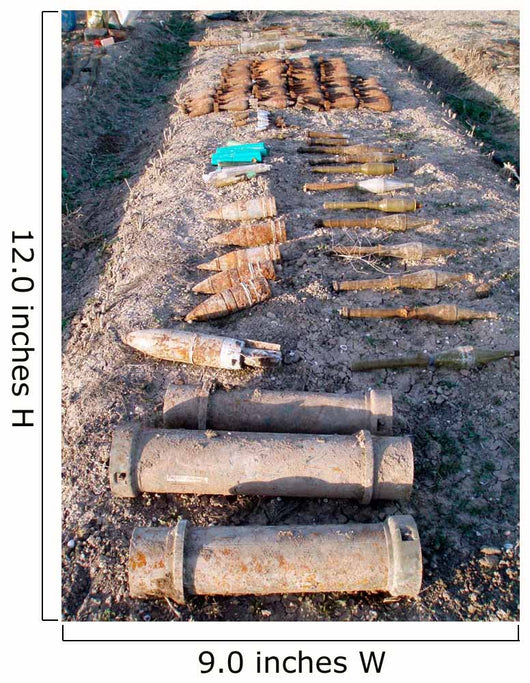 Weapons Cache Wall Decal Design 1