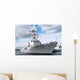 Sailors Man Rails aboard Wall Decal