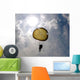 Paratrooper Descends through Sky Wall Decal