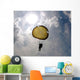 Paratrooper Descends through Sky Wall Decal