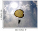 Paratrooper Descends through Sky Wall Decal