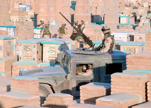 Soldier Mans M2 50 Wall Decal