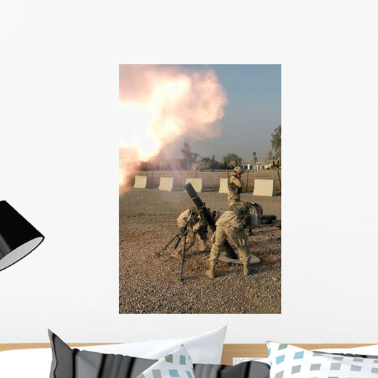 Us Army Soldiers Fire Wall Decal