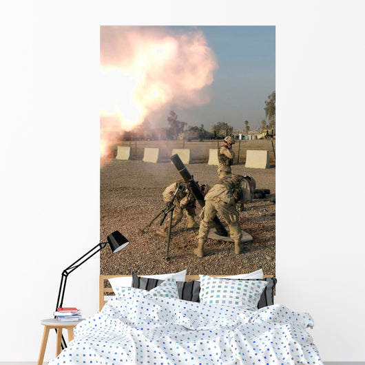 Us Army Soldiers Fire Wall Decal
