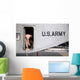 Flight Engineer Secures Equipment Wall Decal