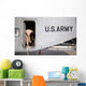 Flight Engineer Secures Equipment Wall Decal