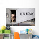 Flight Engineer Secures Equipment Wall Decal