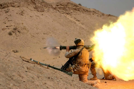 Us Marine Fires M136 Wall Decal