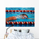 Airman Swims 1 600-meter Wall Decal