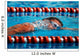 Airman Swims 1 600-meter Wall Decal