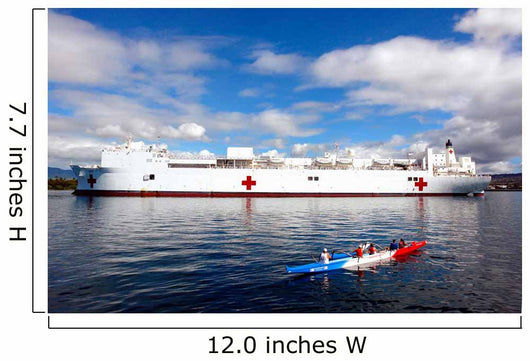 Honolulu Pearl Canoe Club Wall Decal