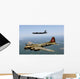 B-17g Flying Fortress Participates Wall Decal