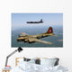 B-17g Flying Fortress Participates Wall Decal